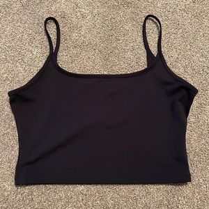 BuffBunny Black Crop Top